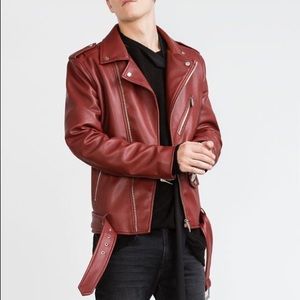 Zara leather jacket