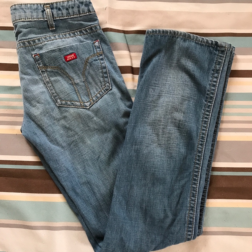 Miss Sixty light wash jeans size 26