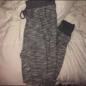 gray joggers