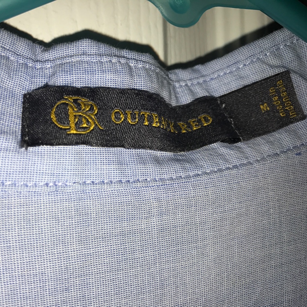 3/4 chambray button down - Picture 2 of 2