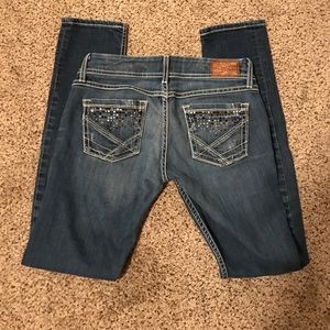 BKE Stella skinny jeans. Size 27R.