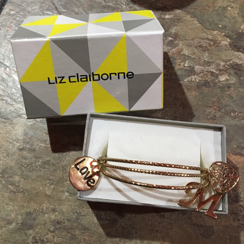 Liz Claiborne Gold Bracelet Set
