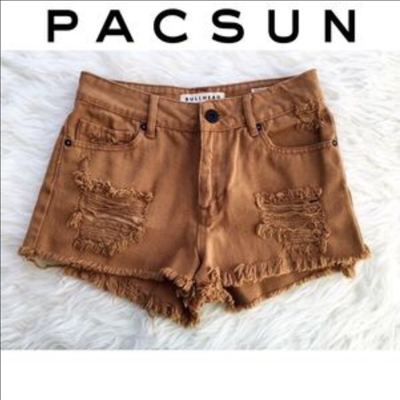 Pacsun High Wasted Cut Off Shorts - Picture 1 of 4