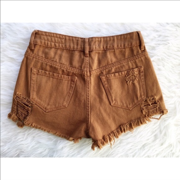 Pacsun High Wasted Cut Off Shorts - Picture 2 of 4
