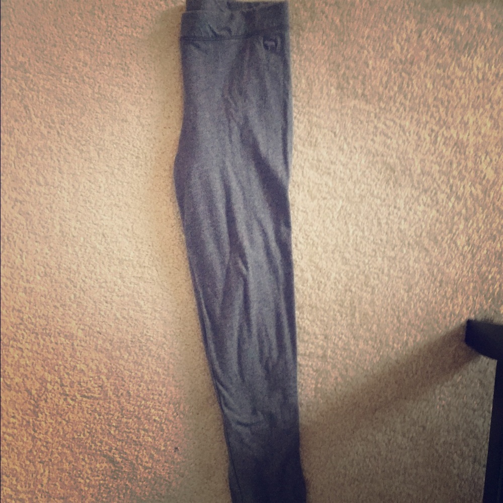 VS PINK Grey Cotton Leggings