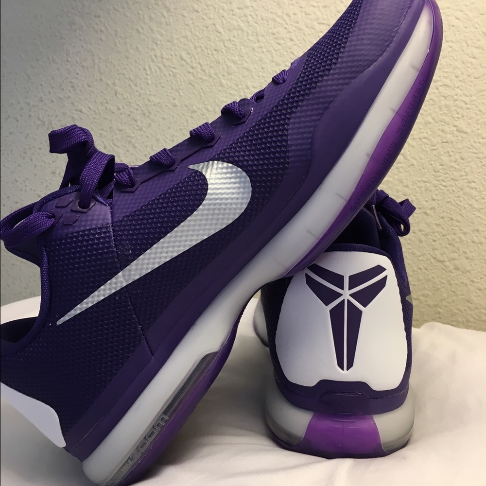 Brand new Kobe 10x purple / white sz 12