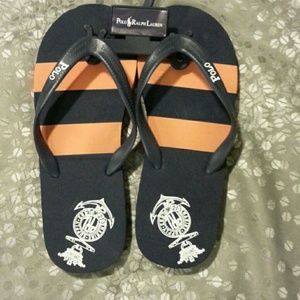 Polo flip flops size 7