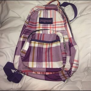 Mini jansport backpack