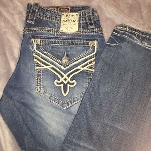 Men's rock revival faith 40 relaxed fit