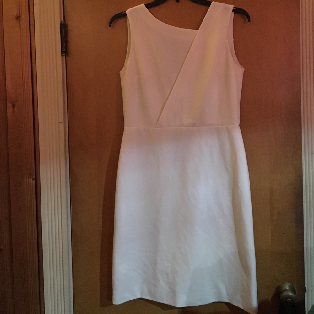 White Tahari Dress