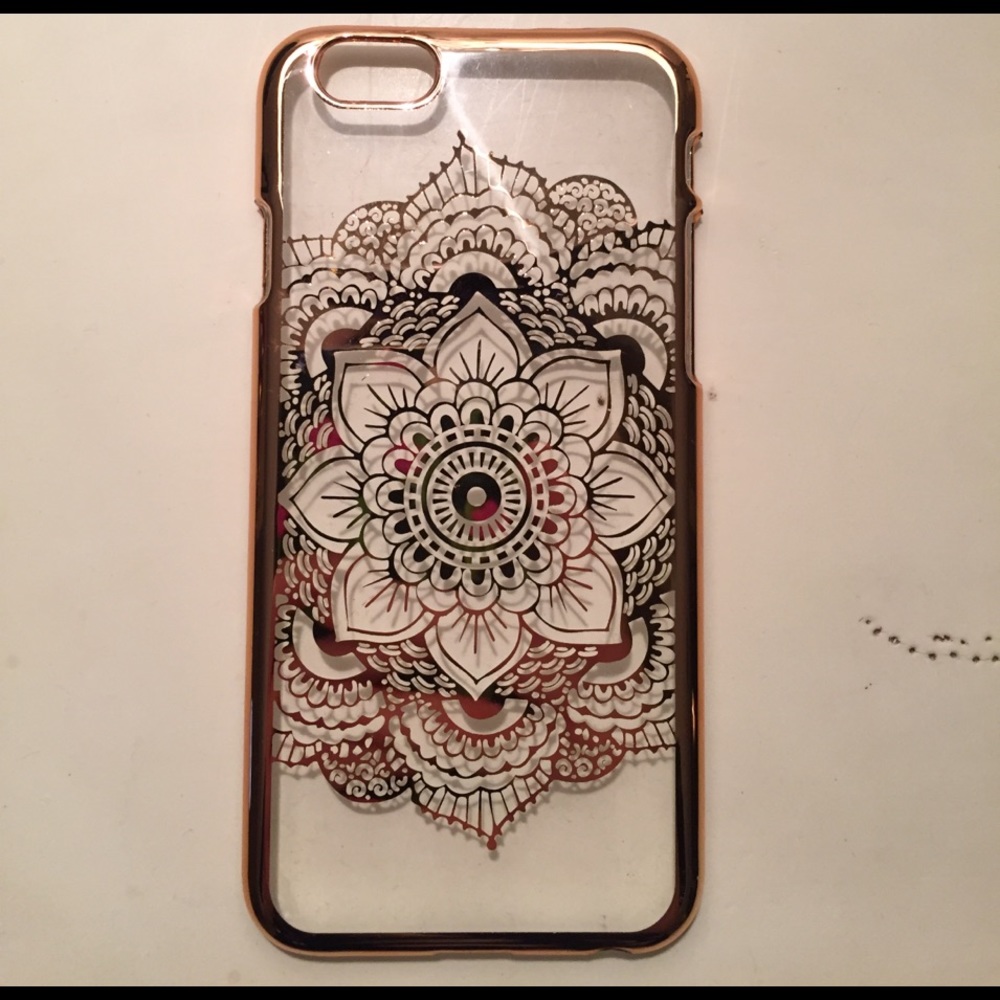 Rose Gold Mandala Phone Case: iPhone 6/6s