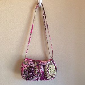 Little Crossbody in Very Berry Paisley