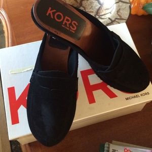 Michael Kors. Black sport slip on size 9. New