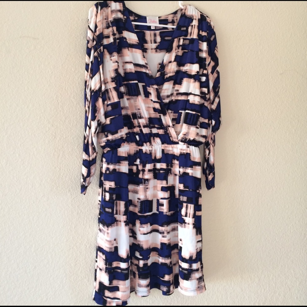 PARKER Midi Drape Dress