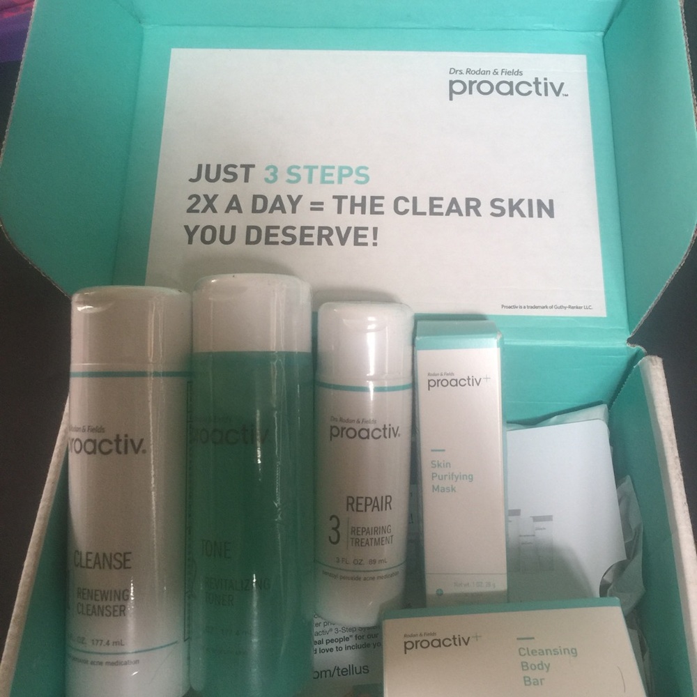 5 pc 90 days Proactiv face beauty treatment
