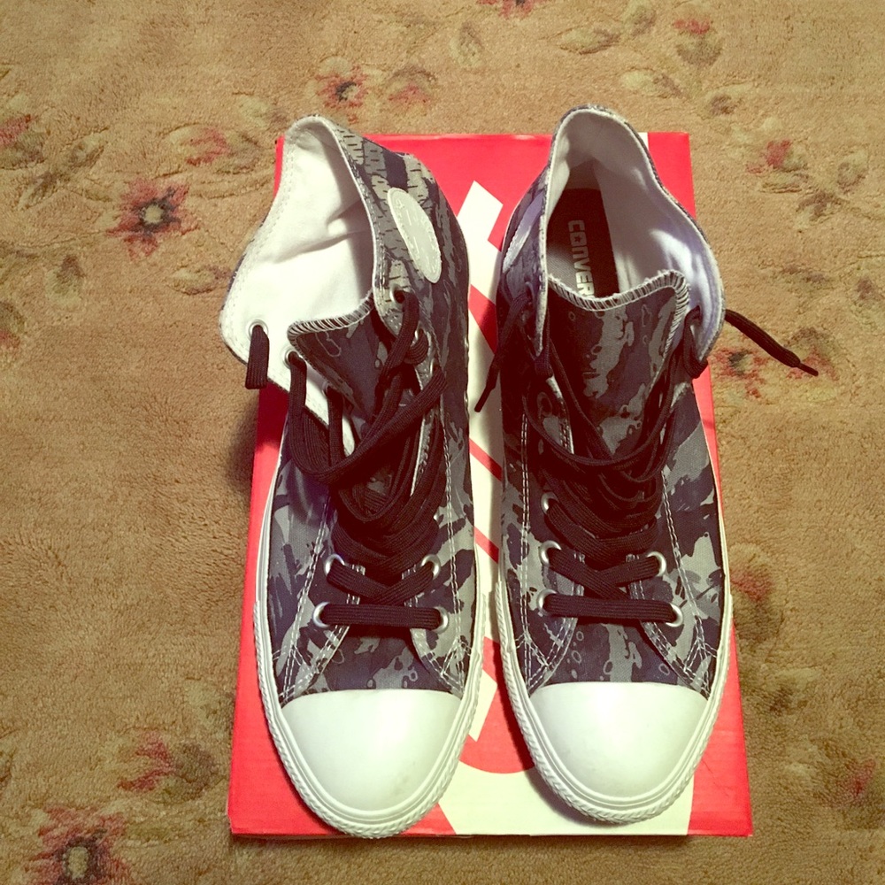 Converse limited edition high tops (weatherman)