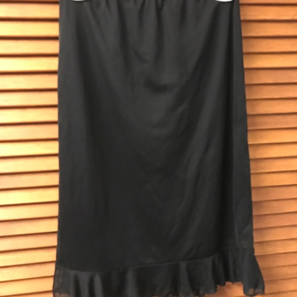 L.A. Movers girl Black Slip Skirt - Picture 2 of 8