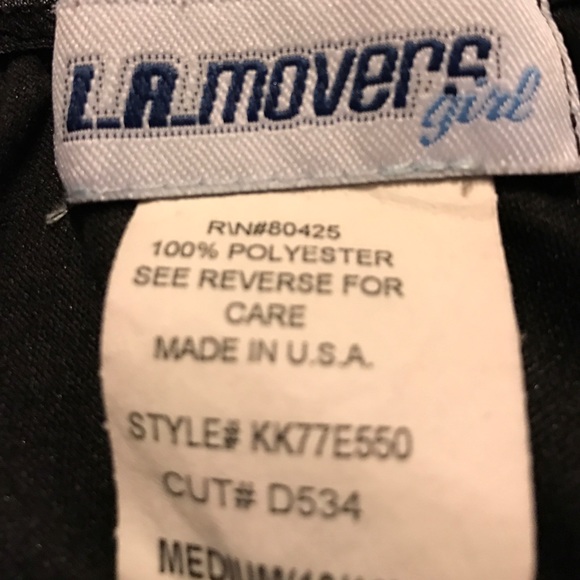 L.A. Movers girl Black Slip Skirt - Picture 3 of 8