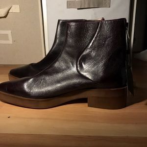 Zara drop brown boots. BRAND NEW