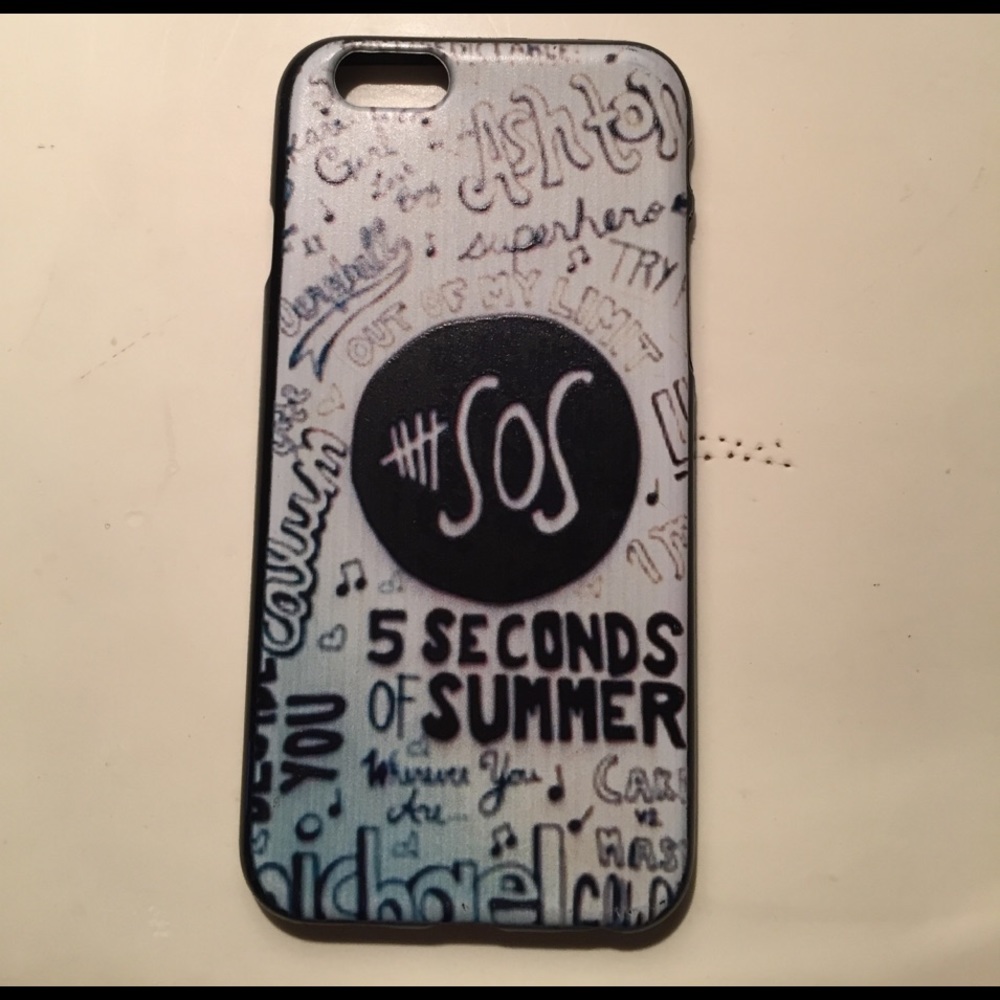 5 Seconds Of Summer iPhone case (6/6s)