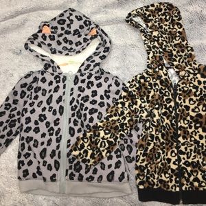 Cute Toddler Animal Print Hoodies 😺🌸