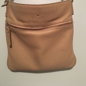kate spade Tan Leather Crossbody Bag