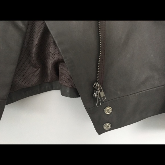 Mango leather jacket - Picture 3 of 3