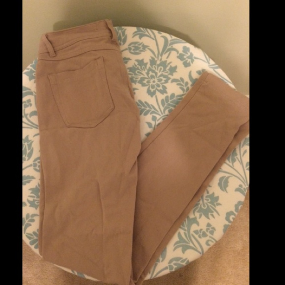 Forever 21 khaki skinny jeans