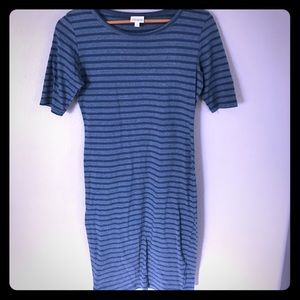 Blue Striped LulaRoe Julia