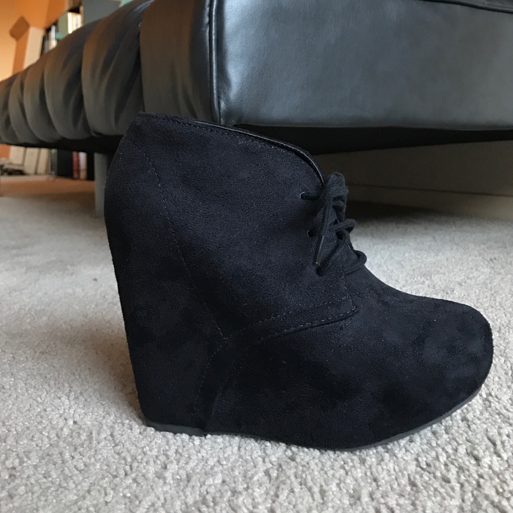 Black booties