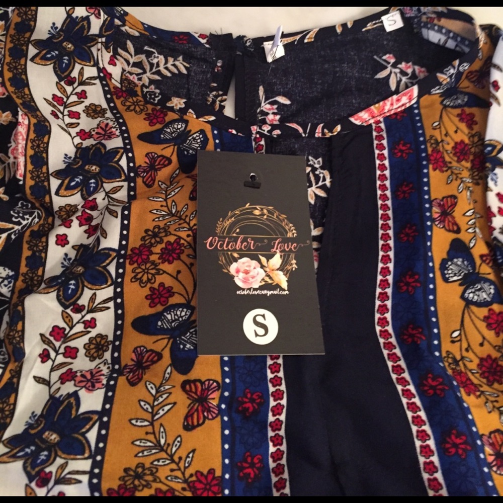 NWT Boho Hi Low Dress. This dress run true to size - Picture 4 of 4
