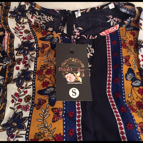 NWT Boho Hi Low Dress. This dress run true to size - Picture 4 of 4