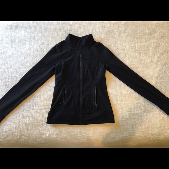 tight athletic jacket