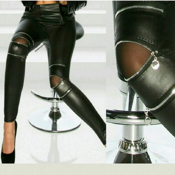 Emmpress Pants - SOLD OUT Unzip Me Will You? Triple zip leggings!