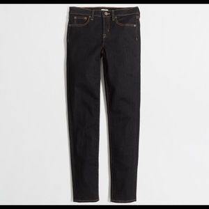 J. CREW factory mid rise skinny jeans ankle crop
