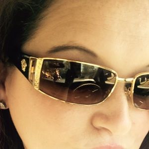 Versace sunglasses with case