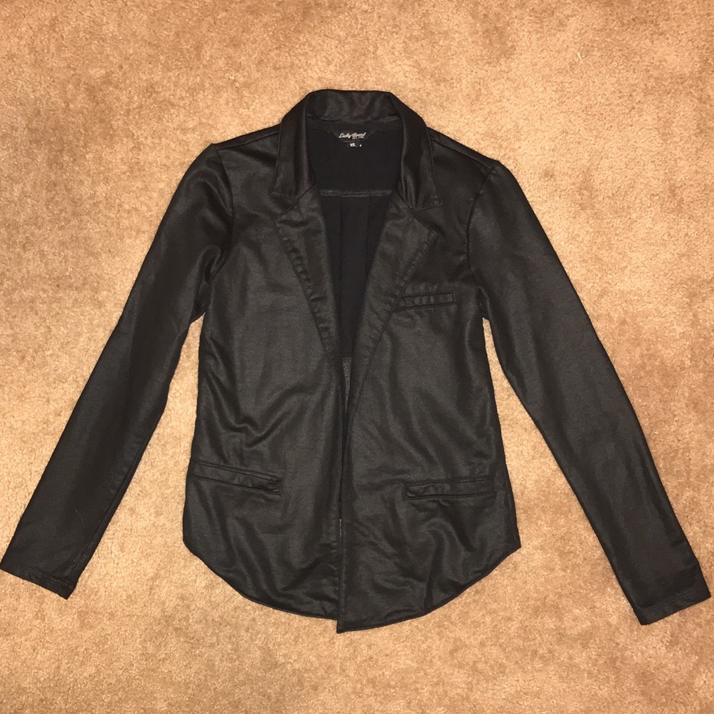 Lucky Brand Coated Active Blazer