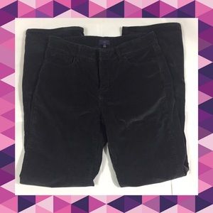 NYDJ corduroy black bootcut jeans size 10