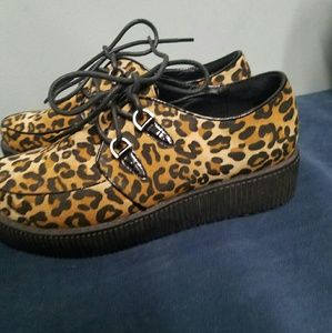 Leopard Print Platform Sneakers FINAL PRICE DROP