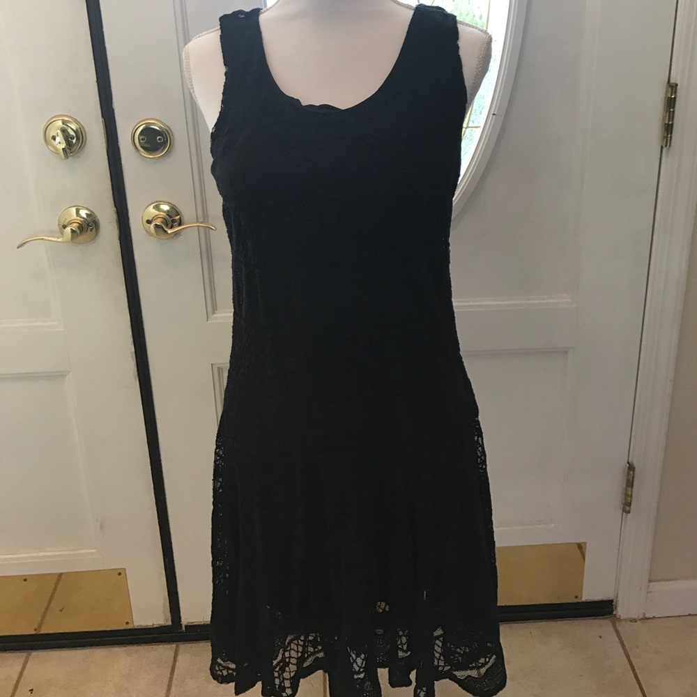 Black Lace Dress, size M