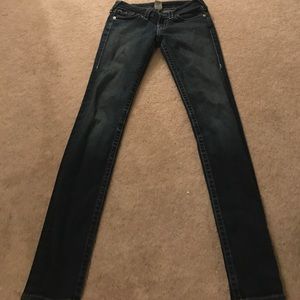 True religion Julie skinny jeans size 28 34long