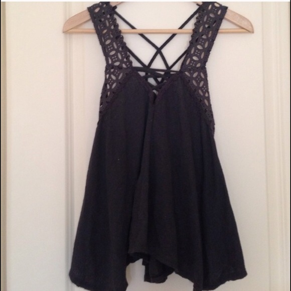 Free People Tops - Rare Cross back Free People tank