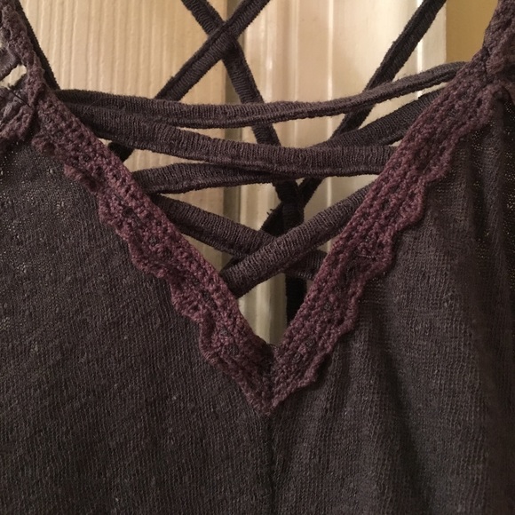 Rare Cross back Free People tank - Picture 8 of 8