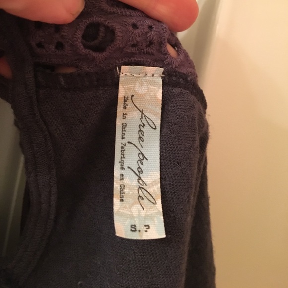 Rare Cross back Free People tank - Picture 6 of 8