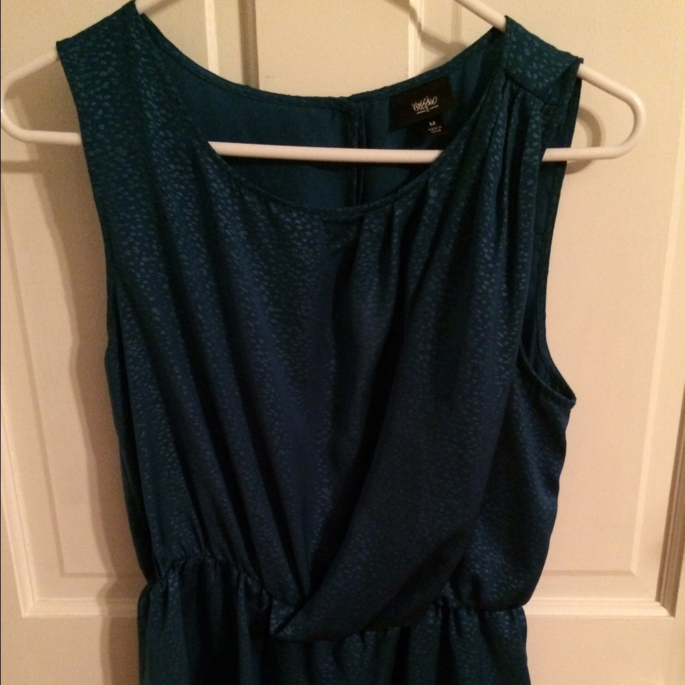 Mossimo blouse in turquoise - Picture 2 of 3