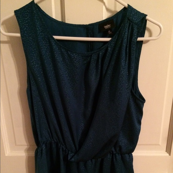 Mossimo blouse in turquoise - Picture 2 of 3