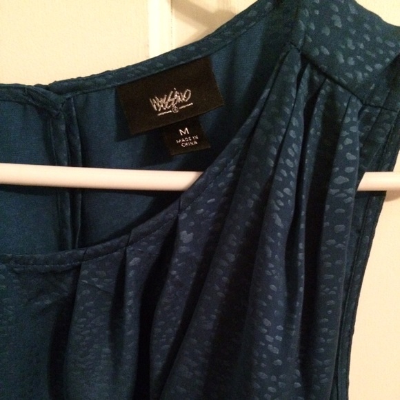 Mossimo blouse in turquoise - Picture 3 of 3