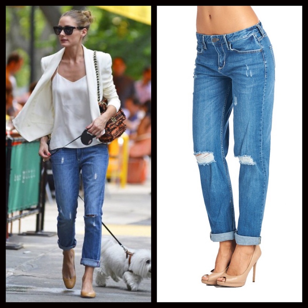 CLEARANCE‼️5⭐️Destructive Boyfriend Jeans - Picture 3 of 8