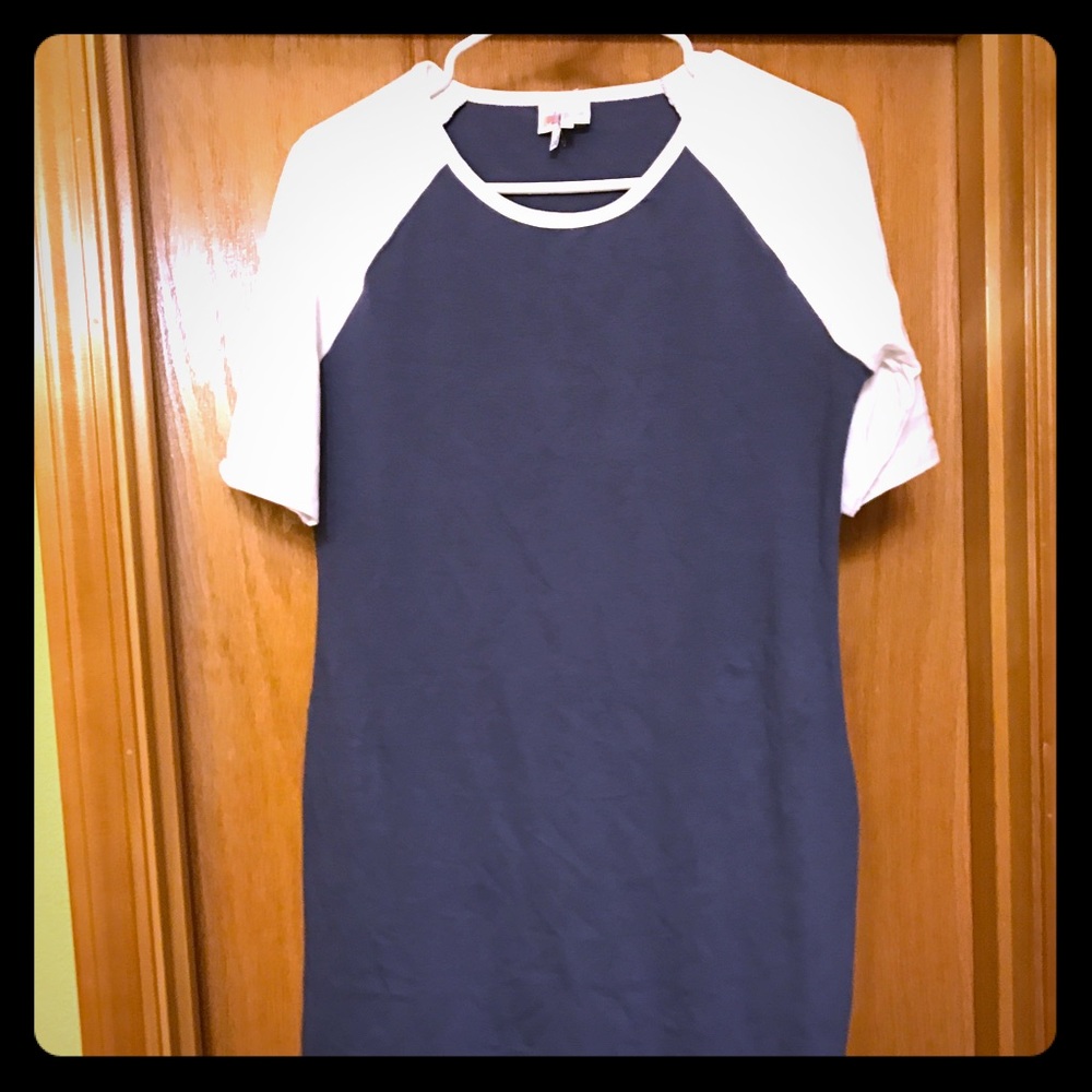Blue/White Lularoe Julia