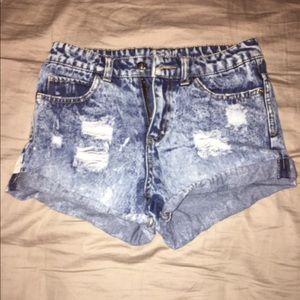 DELIAS HIGH WAISTED SHORTS